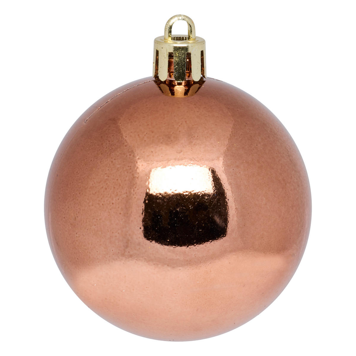 CHRISTBAUMKUGELN 25er-Set Ø 6 cm - Braun, Kunststoff (6/7.2/6cm) - Atmosphera Createur d´interieur