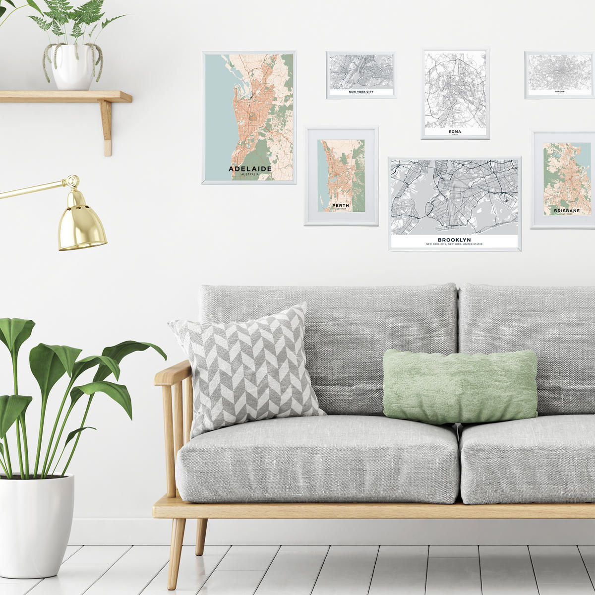 BILDERRAHMEN - Weiß, Glas/Holzwerkstoff (11/16/2cm) - Relaxdays