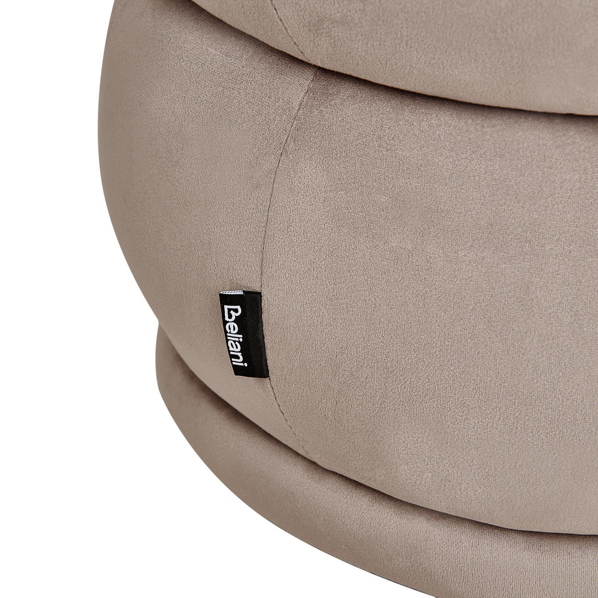 KLOP bež Ellendale - sivorjava, tekstil (90/40/41cm) - Beliani