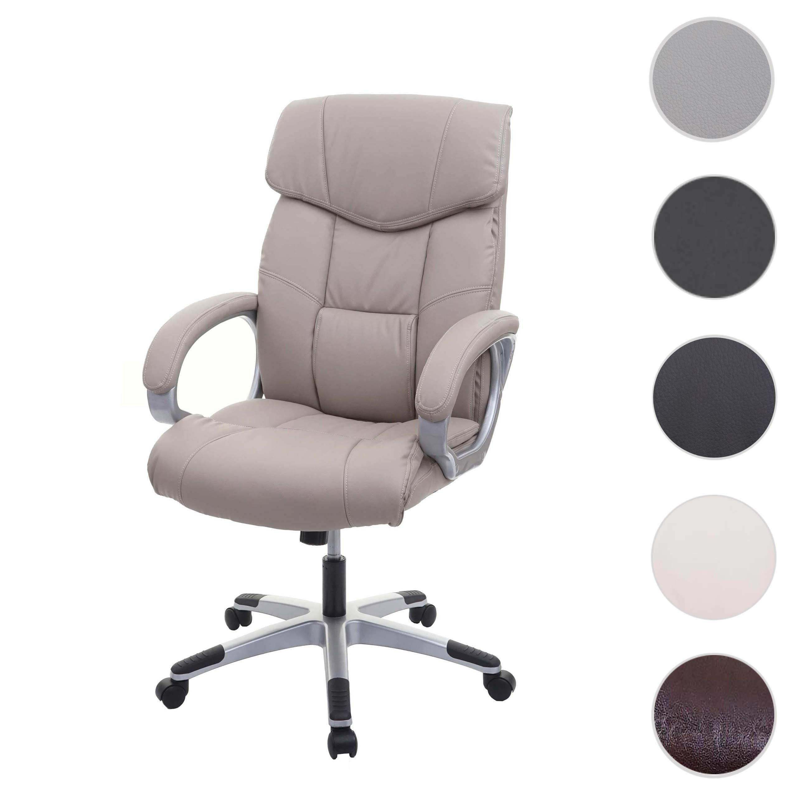 BÜROSTUHL Grau - Grau, Textil (73/120/78cm) - MCW