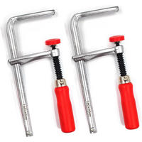 SCHNELLSPANNKLEMMEN – geeignet für Führungsschienen und MFT-Systeme – Spannweite 160 mm, Spannbereich 60 mm, 2er-Packung - Multicolor, Metall (21/9.4/1cm)