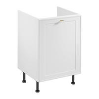 SPÜLENUNTERSCHRANK D60Z P/L – Sorento Weiß – Weiß - Weiß, Holzwerkstoff (60/87/52cm) - ROYAL24_MARKT