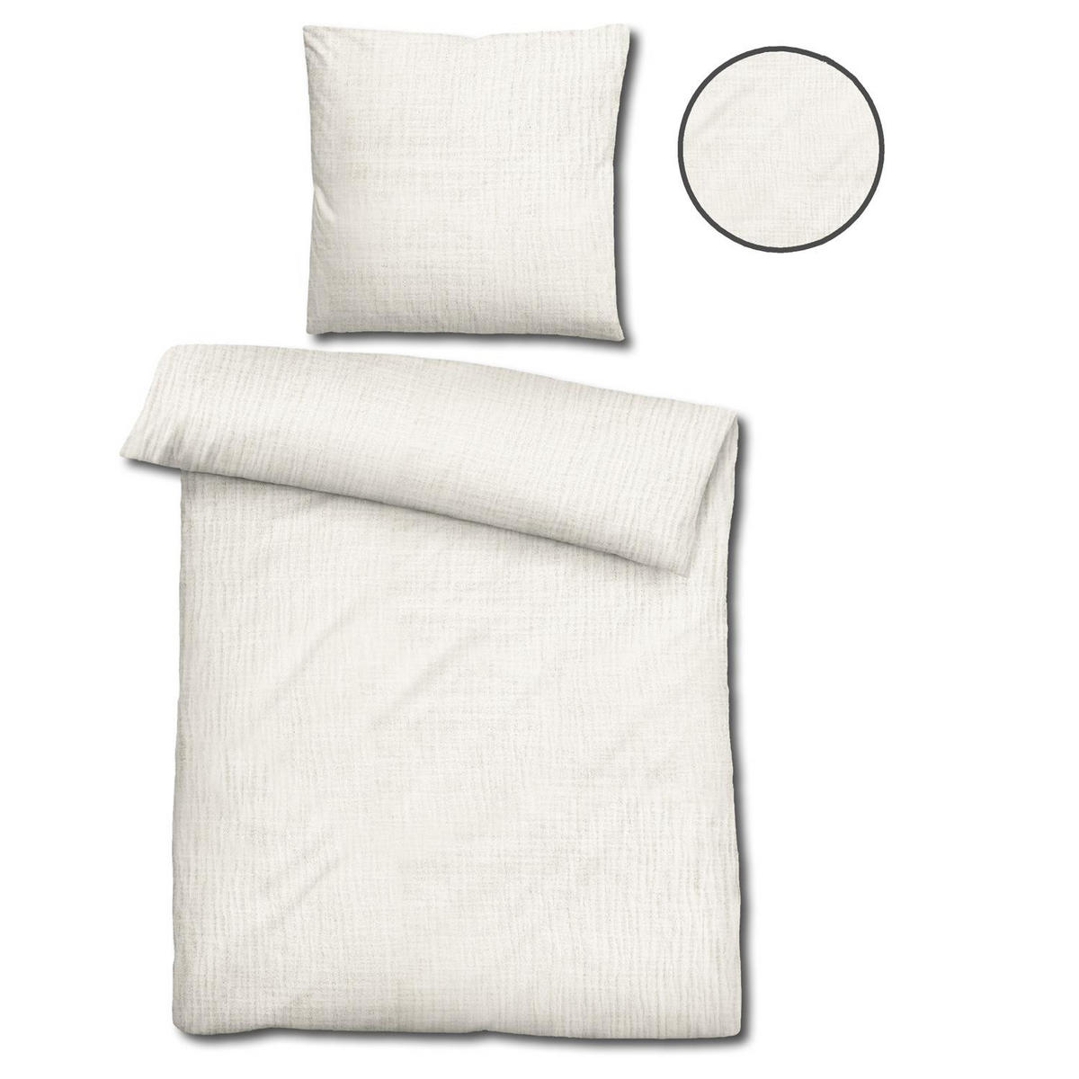 BETTWÄSCHE 135x200 cm - Weiß, Textil (135/200cm) - Sleezzz