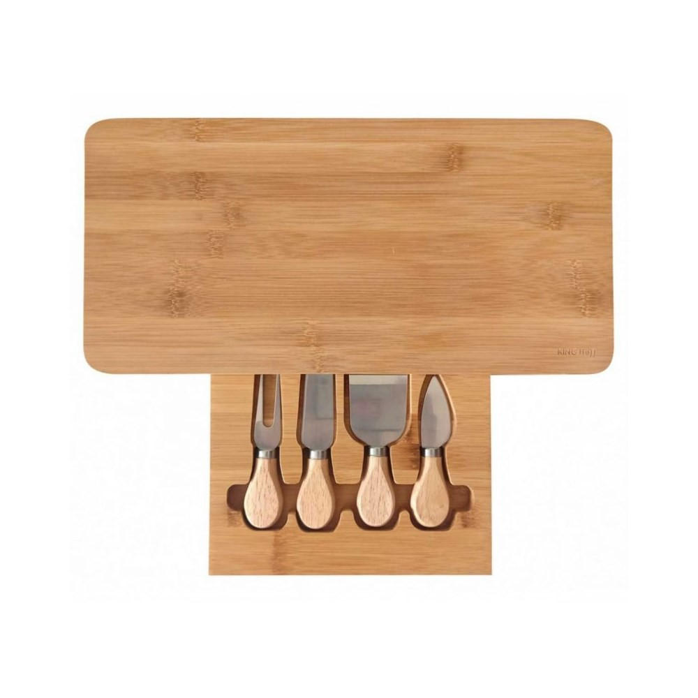 SCHNEIDEBRETT Braun 40/19.5/3.2 cm 12666 - Braun, Holz (19.5/40cm) - Kinghoff 