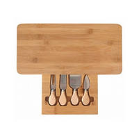 SCHNEIDEBRETT Braun 40/19.5/3.2 cm 12666 - Braun, Holz (19.5/40cm) - Kinghoff 