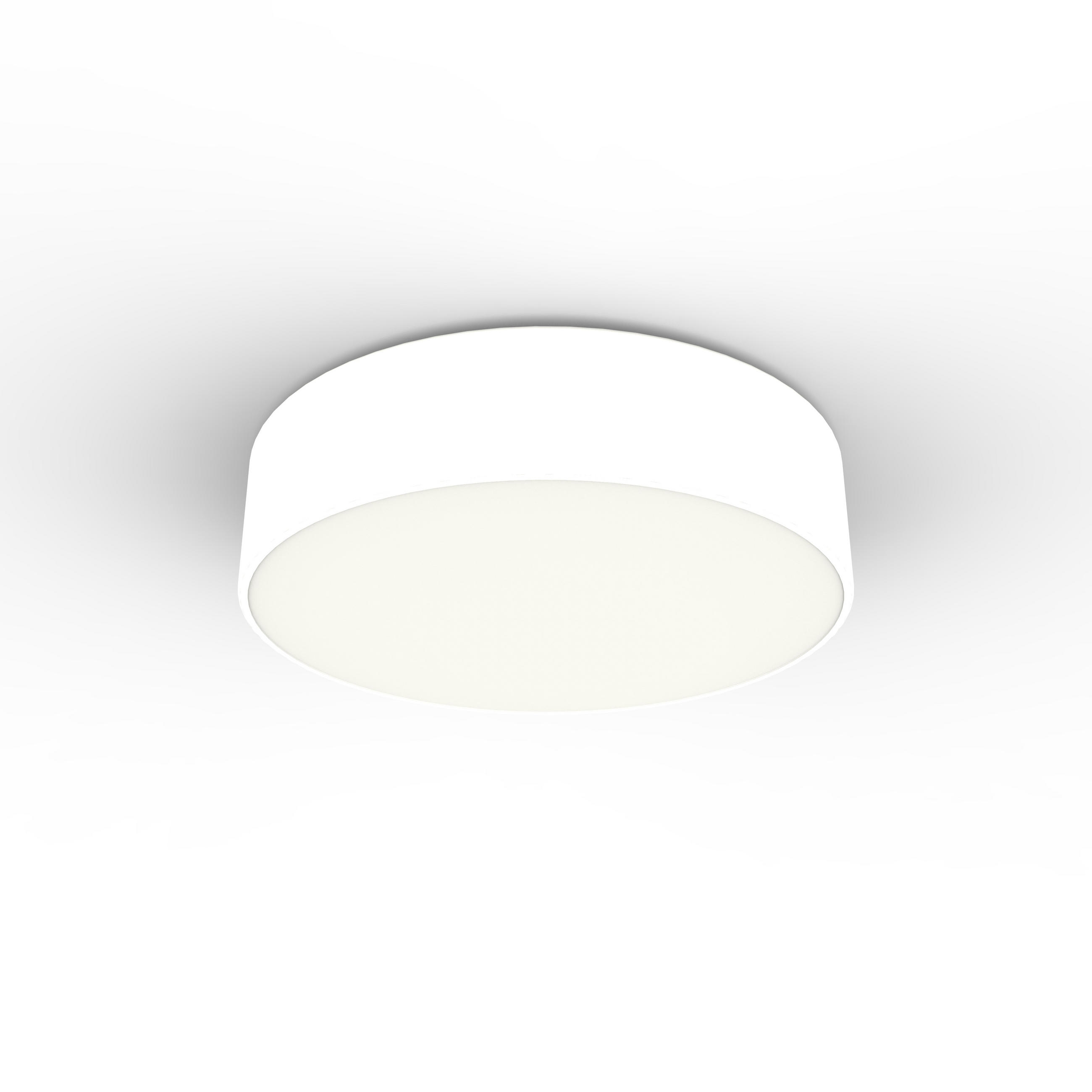 LED-DECKENLEUCHTE - Weiß, Metall (30/30/8cm) - Lumicom