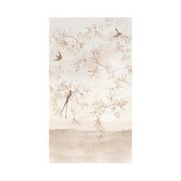 FOTOTAPETE Sakura 280x159cm - Beige, Papier/Kunststoff (159/1cm) - Art for the Home