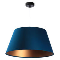 HÄNGELEUCHTE Blau 50/27 cm - Blau, Kunststoff (50/1.3/27cm) - ONZENO