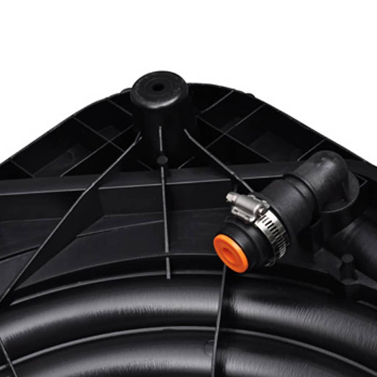 POOL-SOLARHEIZUNG - Schwarz, Kunststoff (71.5/71.5cm) - vidaXL