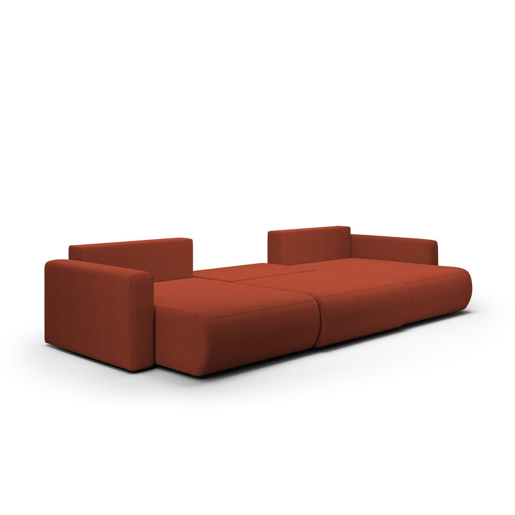Thumbnail - Meblito Ecksofa, Rot, Textil, U-Form, 340x70x149 cm, Wohnzimmer, Sofas & Couches, Wohnlandschaften, Wohnlandschaften in ...