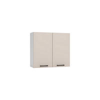 HÄNGESCHRANK W80 - Morvex - Stilvolle Wandlösung - Beige, Holz/Metall (80/72/30cm) - ROYAL24_MARKT