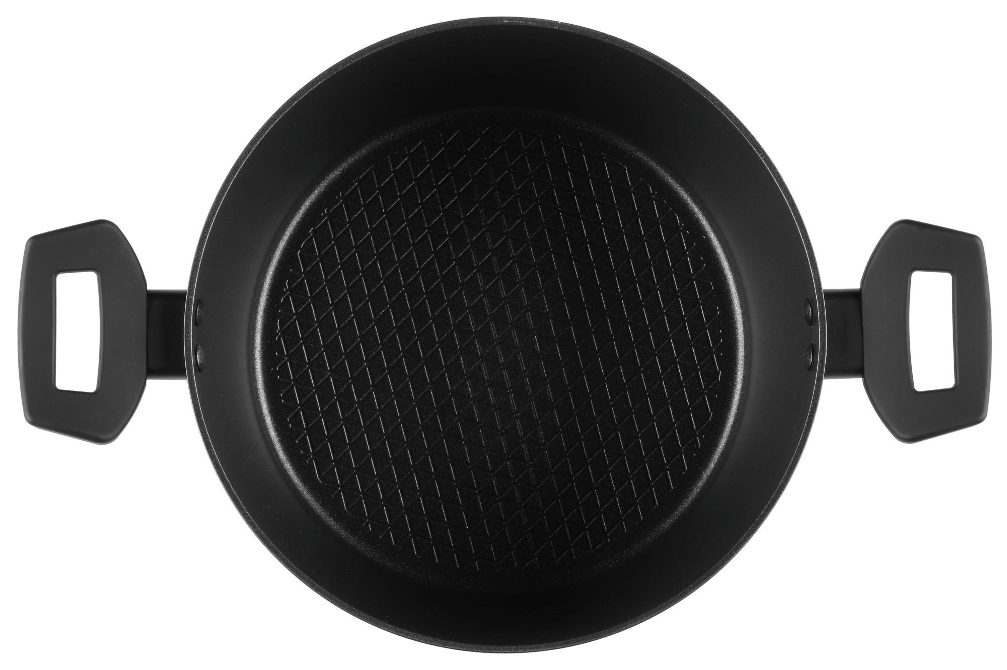 SUPPENTOPF 4,2 l - Schwarz, Metall (24cm)