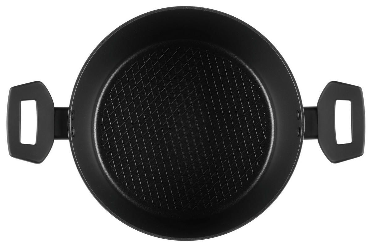 SUPPENTOPF 4,2 l - Schwarz, Metall (24cm)