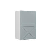 HÄNGESCHRANK Fame-Line Hellblau-grau 45 cm - Blaugrau/Weiß, Holzwerkstoff (45/72/34.1cm) - Vicco