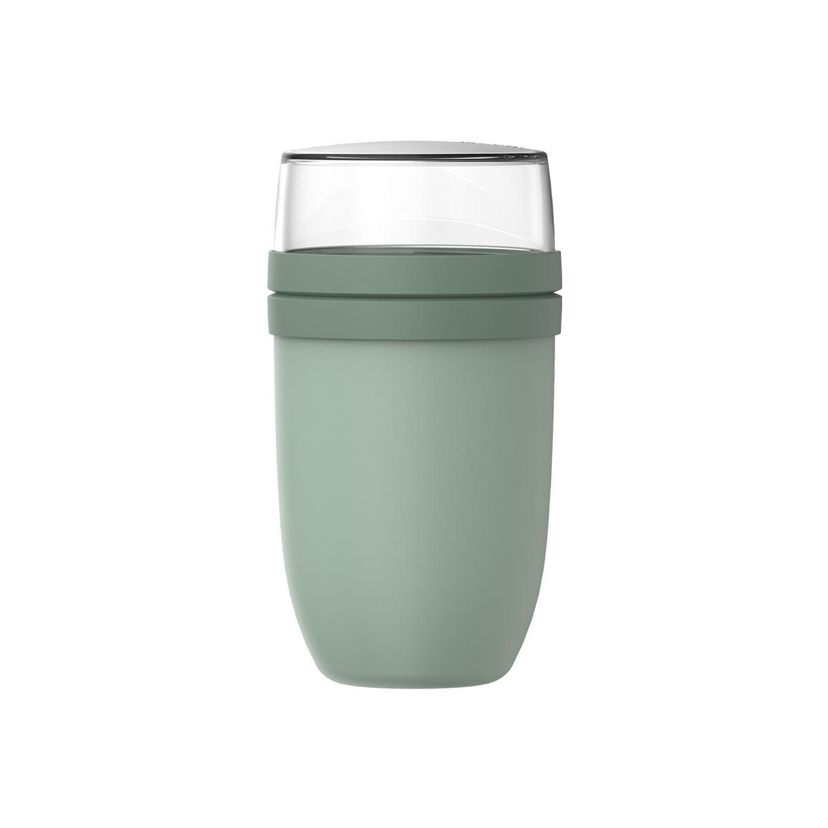 LUNCHPOT XL Ellipse Nordic Sage 750 ml + 300 ml - Mintgrün, Kunststoff (10.7/20/10.7cm) - Mepal