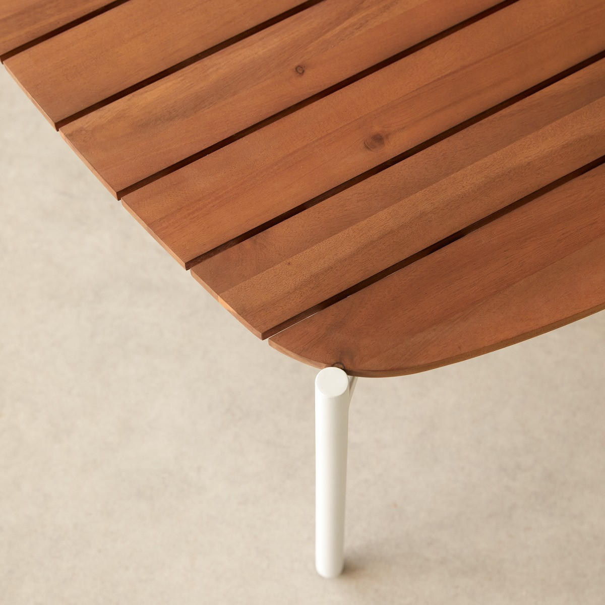 GARTEN-COUCHTISCH Luca Natur aus Akazie - Naturfarben, Holz (73/120/38cm) - Tikamoon