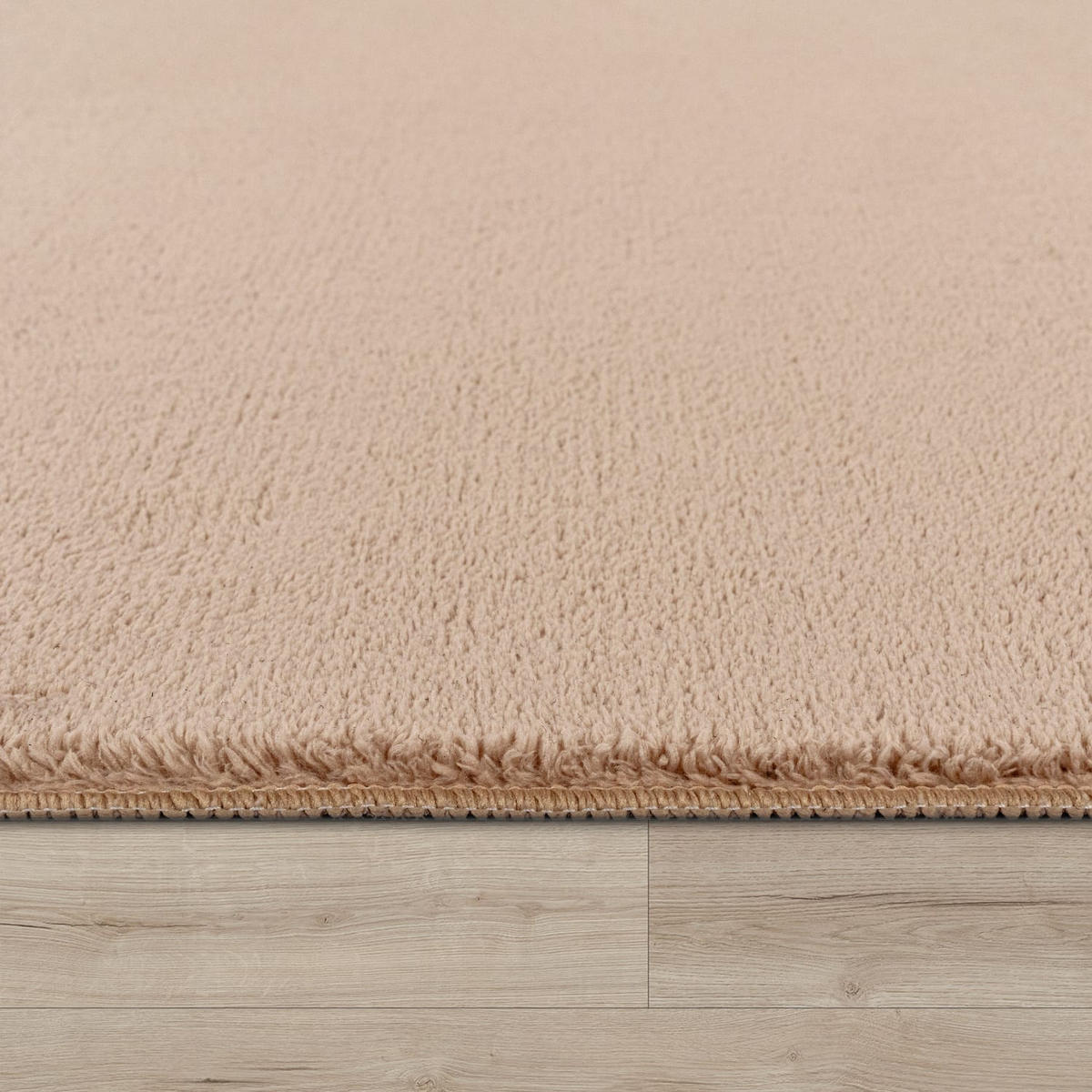 KURZFLORTEPPICH 80/80 cm Cadiz 630 - Beige, Kunststoff (80/80cm) - Paco Home