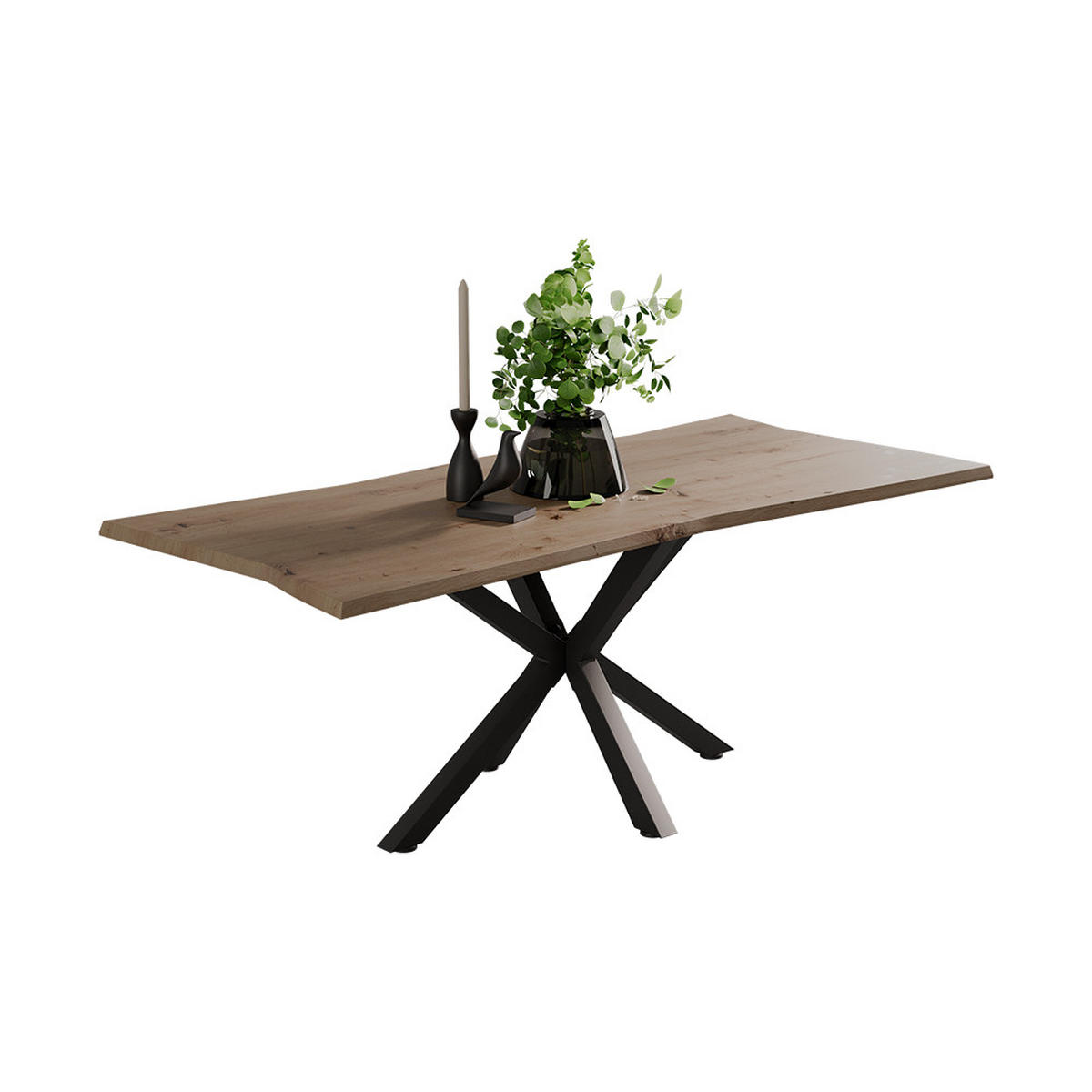 COUCHTISCH Yan Artisan 110 x 50 cm - Hellgrau, Holzwerkstoff (50/110/40cm) - Vicco