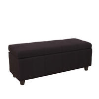 AUFBEWAHRUNGS-TRUHE Schwarz - Schwarz, Textil (114/45/45cm) - MCW