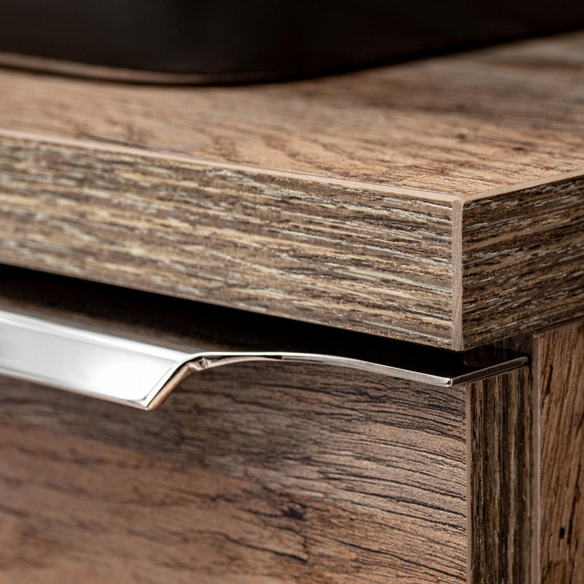 BADMÖBEL-SET 6-TLG. Puebla-56 - Braun, Holzwerkstoff (140/62/46cm) - Lomado