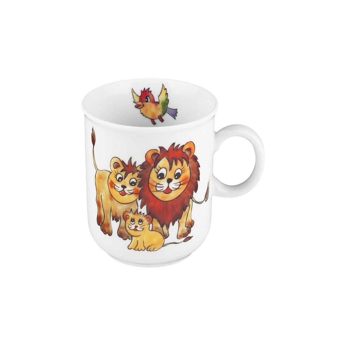 KINDERGESCHIRR SET Compact Bunte Tierwelt bunt 3-tlg. - Multicolor, Keramik (21.4/20.5/21.4cm) - Seltmann Weiden