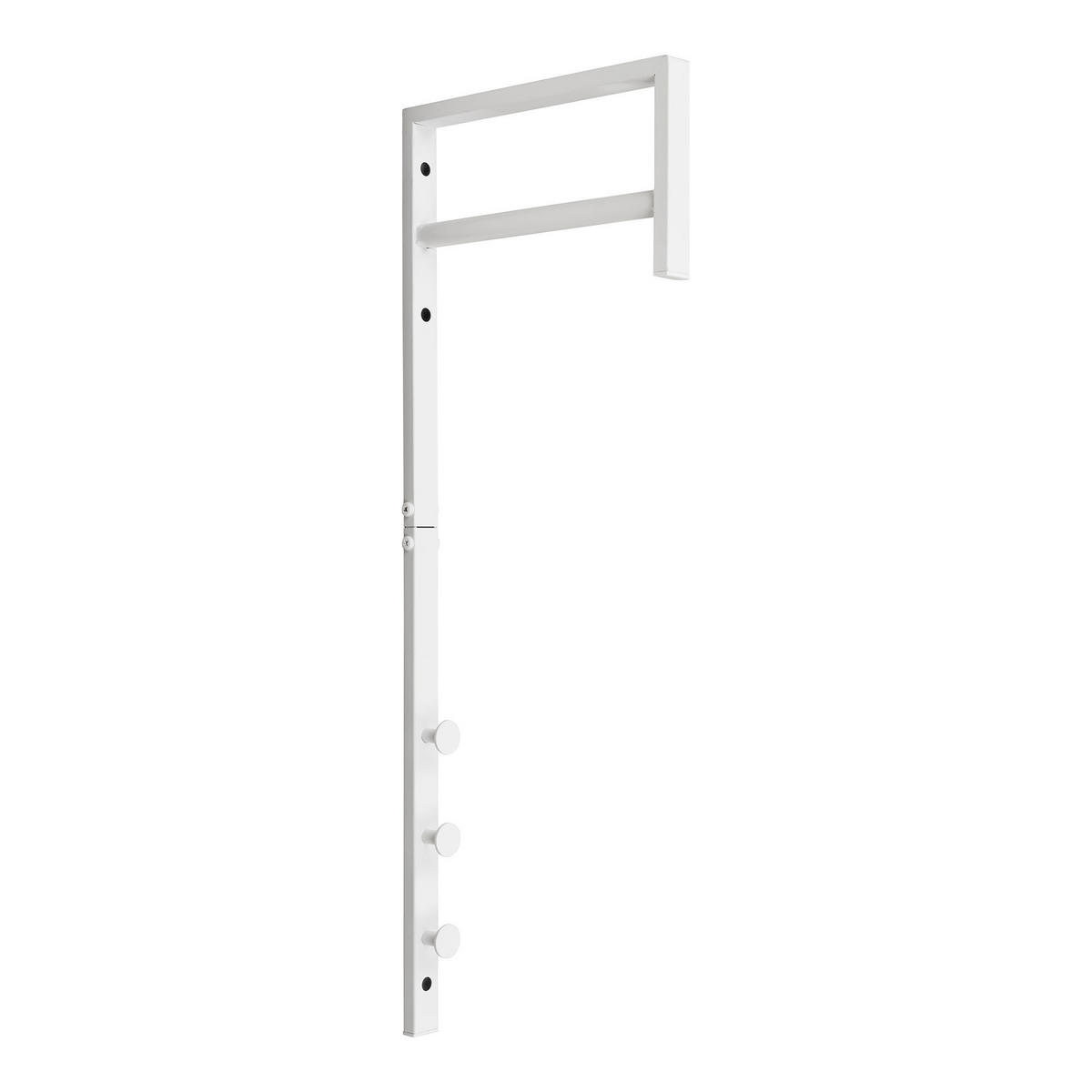 KLEIDERSTÄNDER Trento Metall Weiß - Weiß, Metall (30/82/3cm) - tinkaro