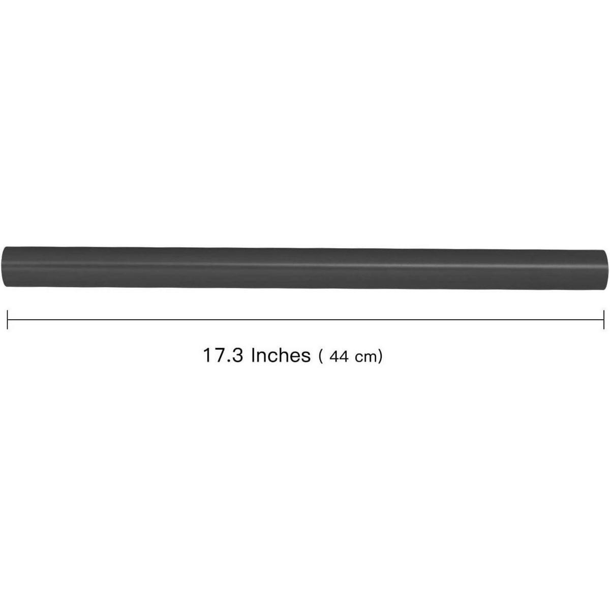 GESCHENKPAPIER Schwarz 44 cm x 10 m - Schwarz, Papier (4/44/4cm)