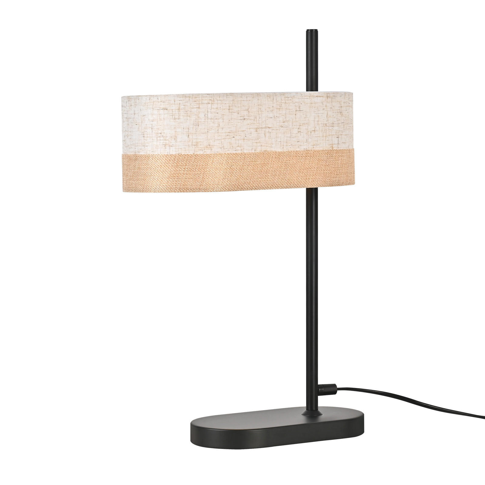 TISCHLAMPE Lumo 27.5/21/44.5 cm - Weiß, Metall (27.5/21/44.5cm) - ZMH