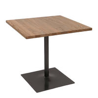 BISTROTISCH eckig Braun - Braun, Holz (80/80/75cm) - MCW
