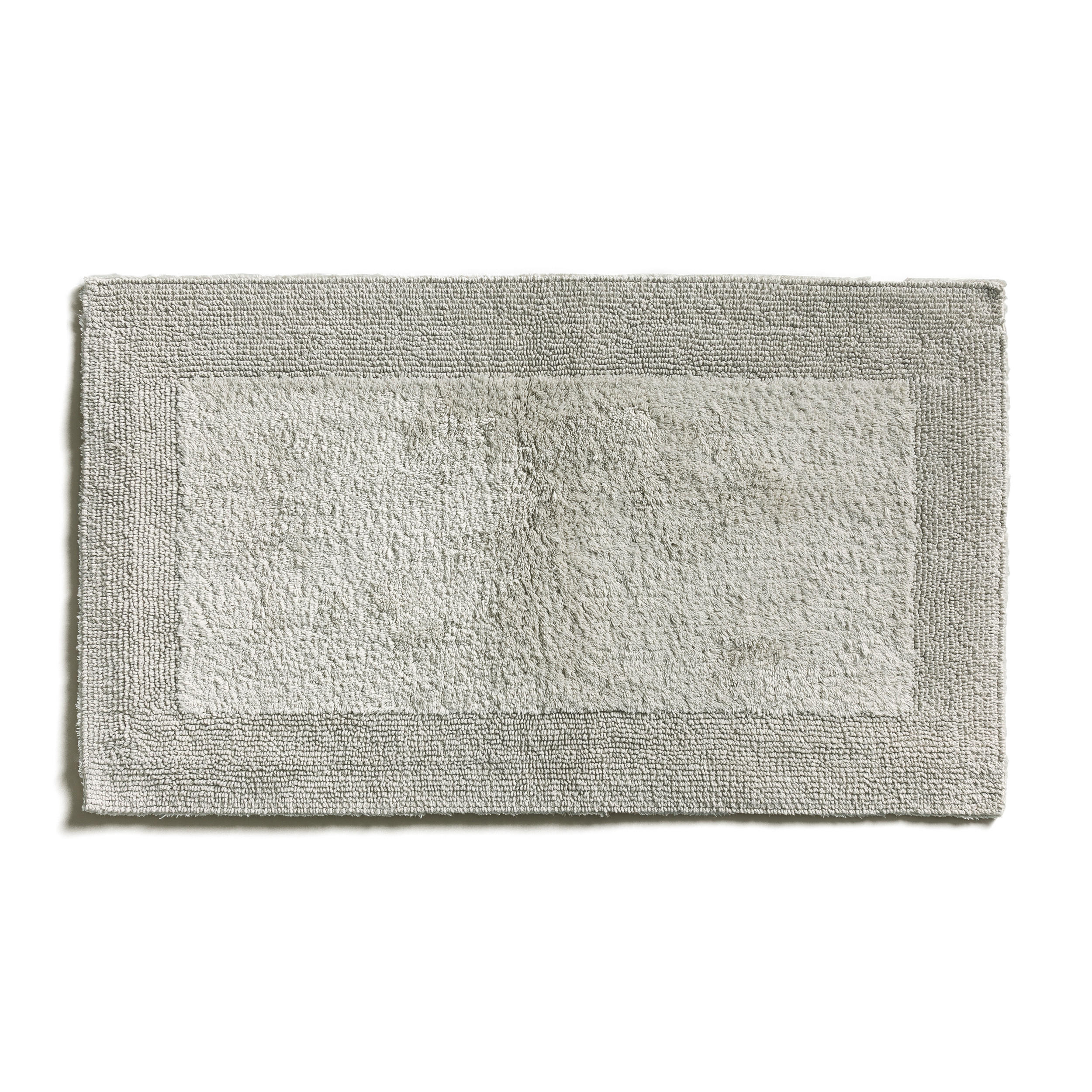 BADEMATTE DOUBLEFACE - Grau, Textil (60/100cm) - MÖVE