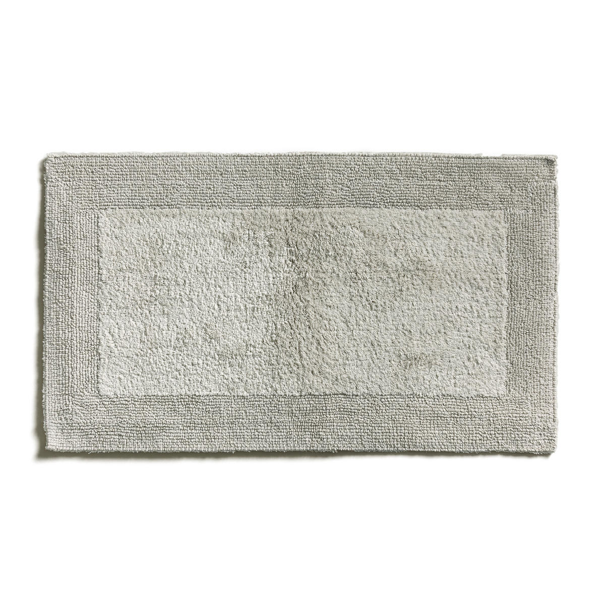 BADEMATTE DOUBLEFACE - Grau, Textil (60/100cm) - MÖVE