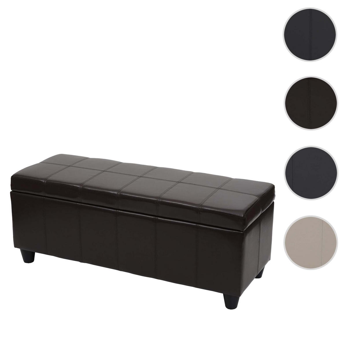 AUFBEWAHRUNGS-TRUHE Braun - Braun, Textil (114/45/45cm) - MCW