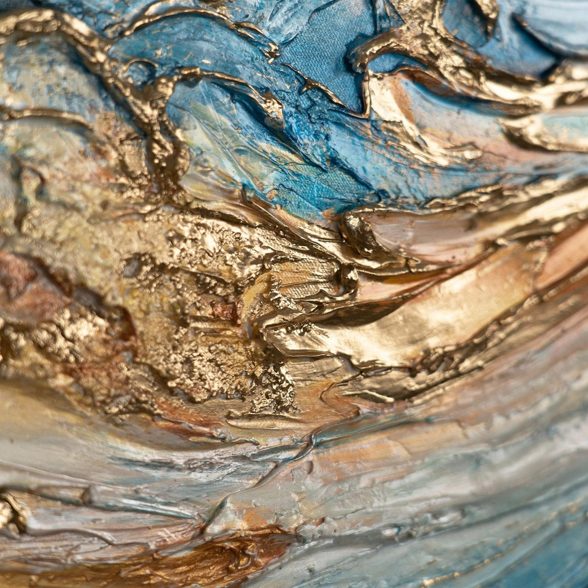 GEMÄLDE Zlatosphäre auf Keilrahmen 80 cm - Multicolor, Holz (80/80cm) - YS-art gallery