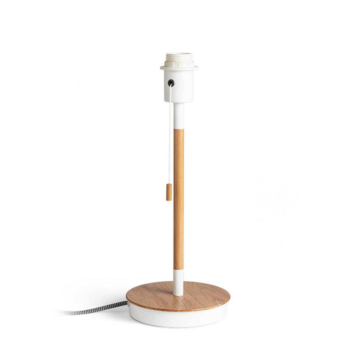 LEUCHTE KEITH Weiß Buche 15 W - Weiß, Holz (16/16/40cm) - Rendl