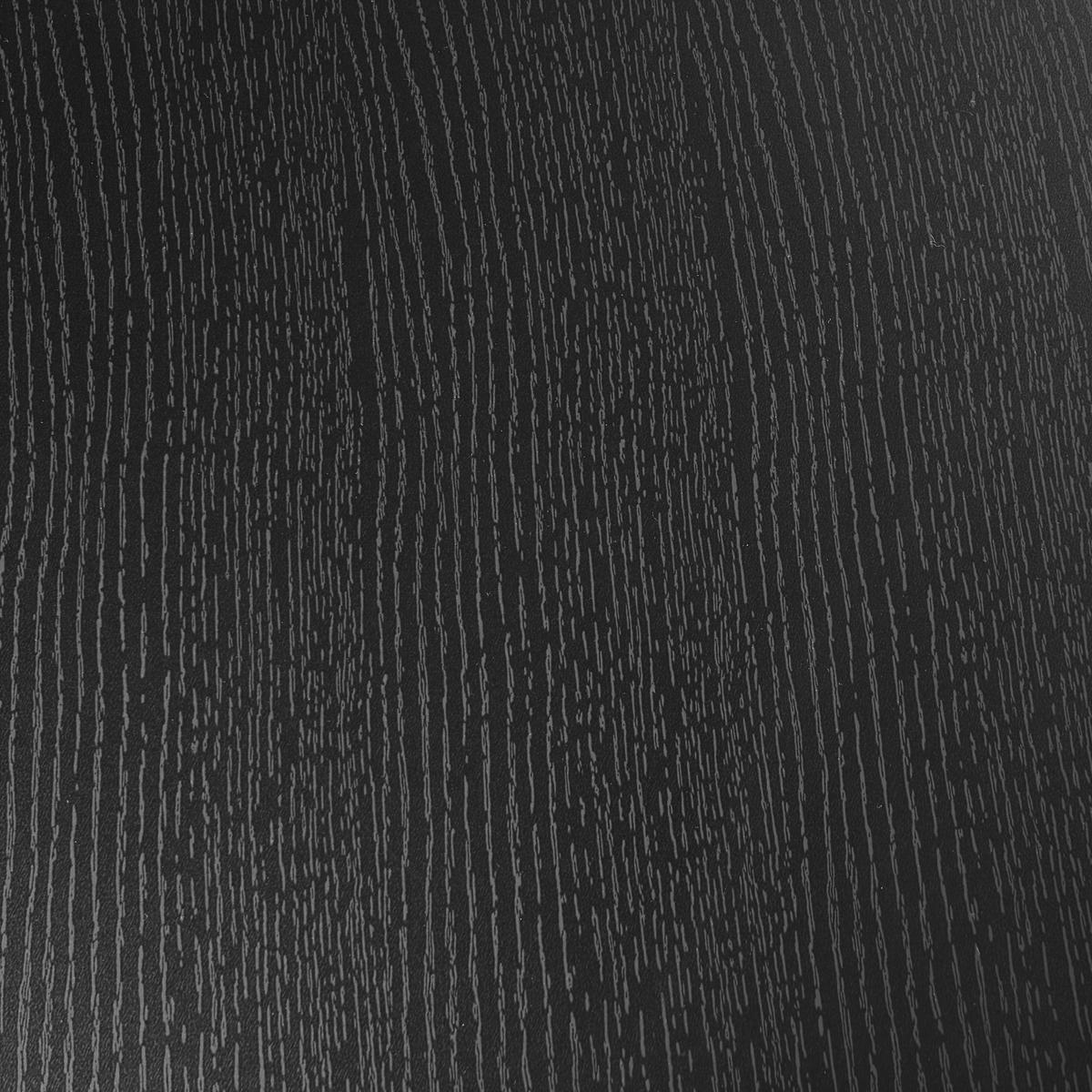 ESSTISCH Schwarz 120/120 cm Fitzroy - Schwarz, Holzwerkstoff (120/120/75cm) - Beliani