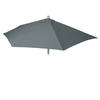 BEZUG FÜR SONNENSCHIRM HALBRUND Anthrazit - Anthrazit, Textil (260/135cm) - MCW