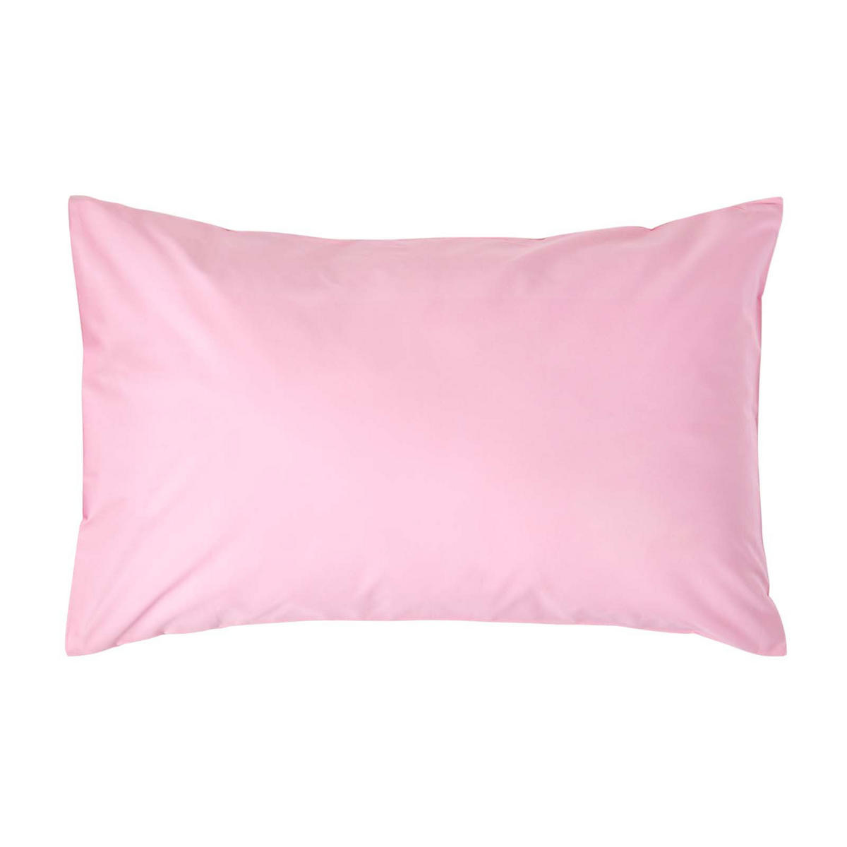 KISSENBEZUG Perkal, Ägyptische Baumwolle, Fadendichte 200 - Rosa, Textil (48/74cm) - Homescapes