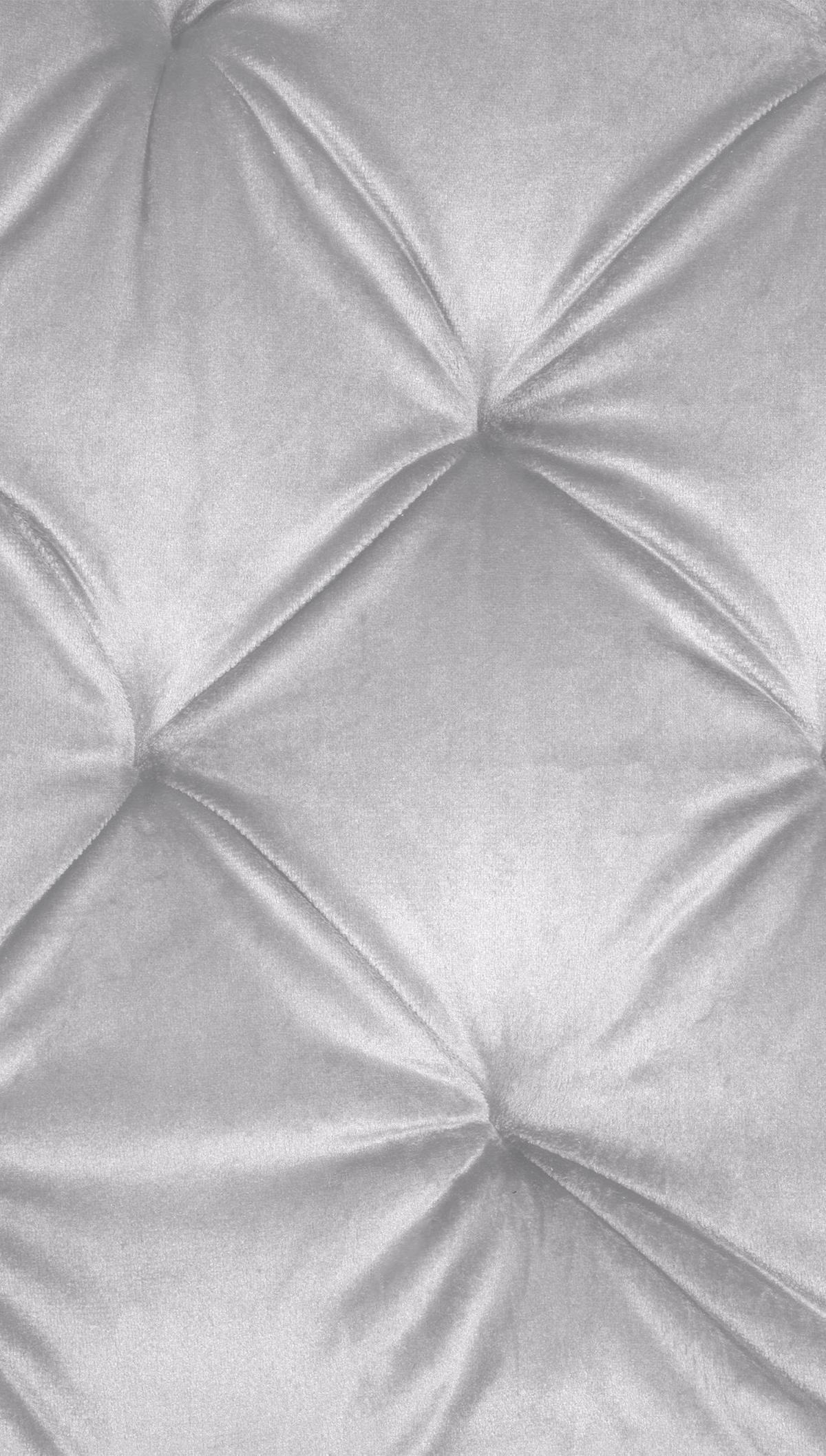 ARMLEHNENSTUHL Samt grau - Schwarz/Grau, Textil/Metall (59/82/62cm) - CLP
