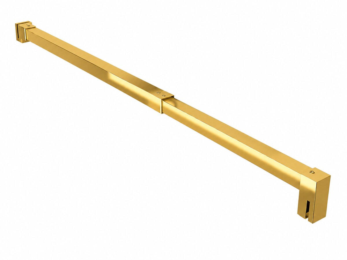 WALK-IN-DUSCHWAND 50 × 200 cm – ESG-Sicherheitsglas – Gold - Goldfarben, Glas (10/50/200cm) -  Glaswerk Westfalen