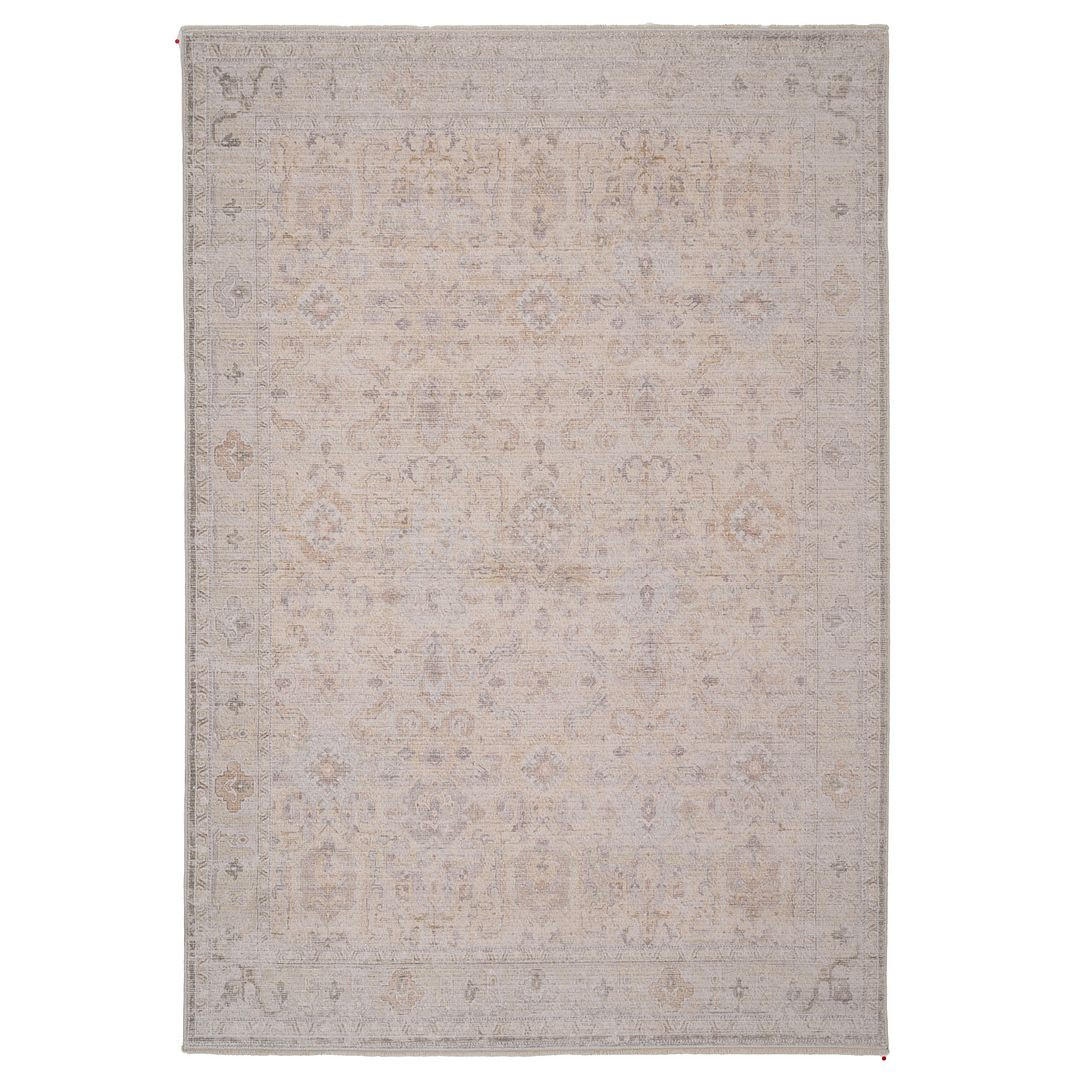 VINTAGE-TEPPICH Ishani Jade Beige - Beige, Textil (239/330cm) - Kukoon Rugs