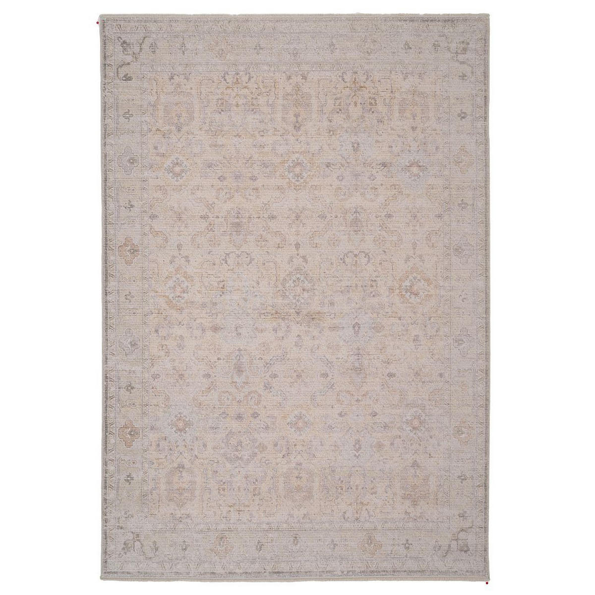 VINTAGE-TEPPICH Ishani Jade Beige - Beige, Textil (119/170cm) - Kukoon Rugs