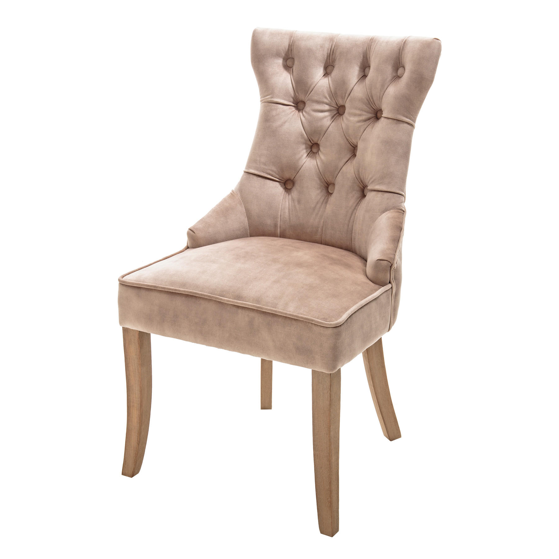 riess-ambiente Stuhl Beige, Cappuccino 57x96x63 cm