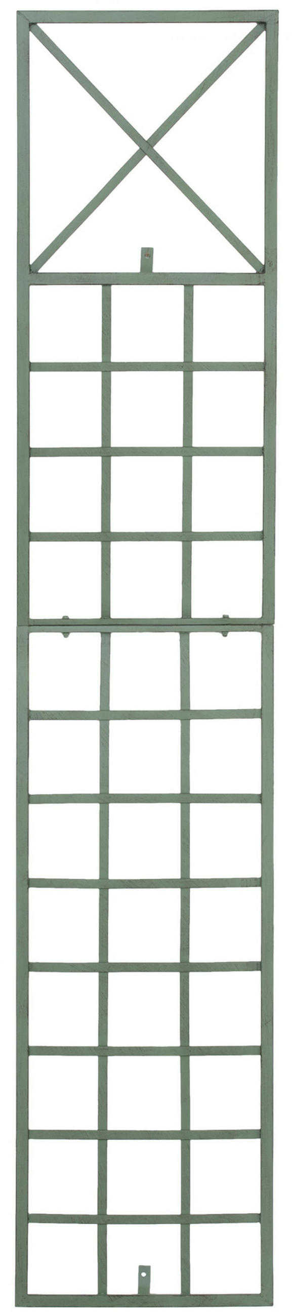 RANKGITTER Metall Antik-Grün - Grün, Metall (40/198/2cm) - CLP