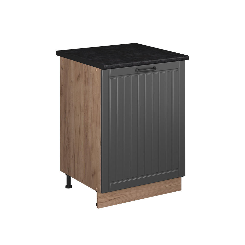 Vicco SKŘÍŇKA POD DŘEZ Fame-Line, Tmavě šedá/Zlatý mocný dub, 60 cm