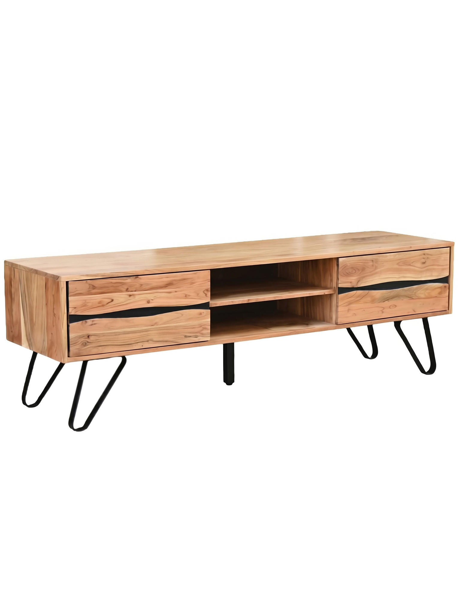 Kadima Design Lowboard Akazie 160x50x44.5 cm