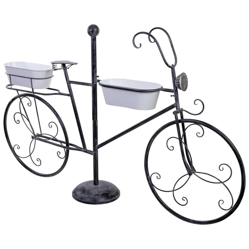 Wanderlust Gartenwagen Schwarz 175x29x108 cm