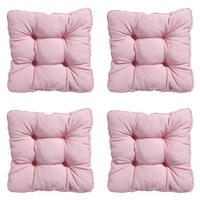 SITZKISSEN Panama 47/47 cm 4er-Set - Pink, Textil (47/8/47cm) - Madison