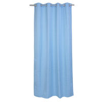 VORHANG Scilio - Hellblau, Textil (140/1/250cm) - home&you