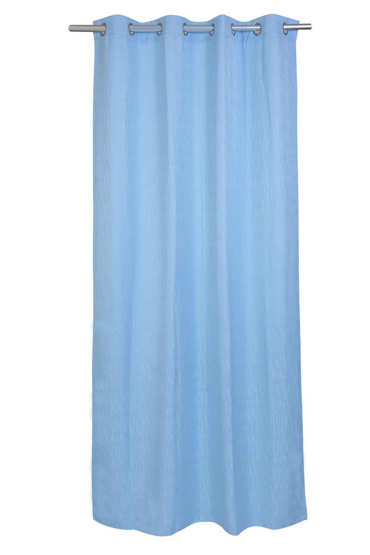 VORHANG Scilio - Hellblau, Textil (140/1/250cm) - home&you
