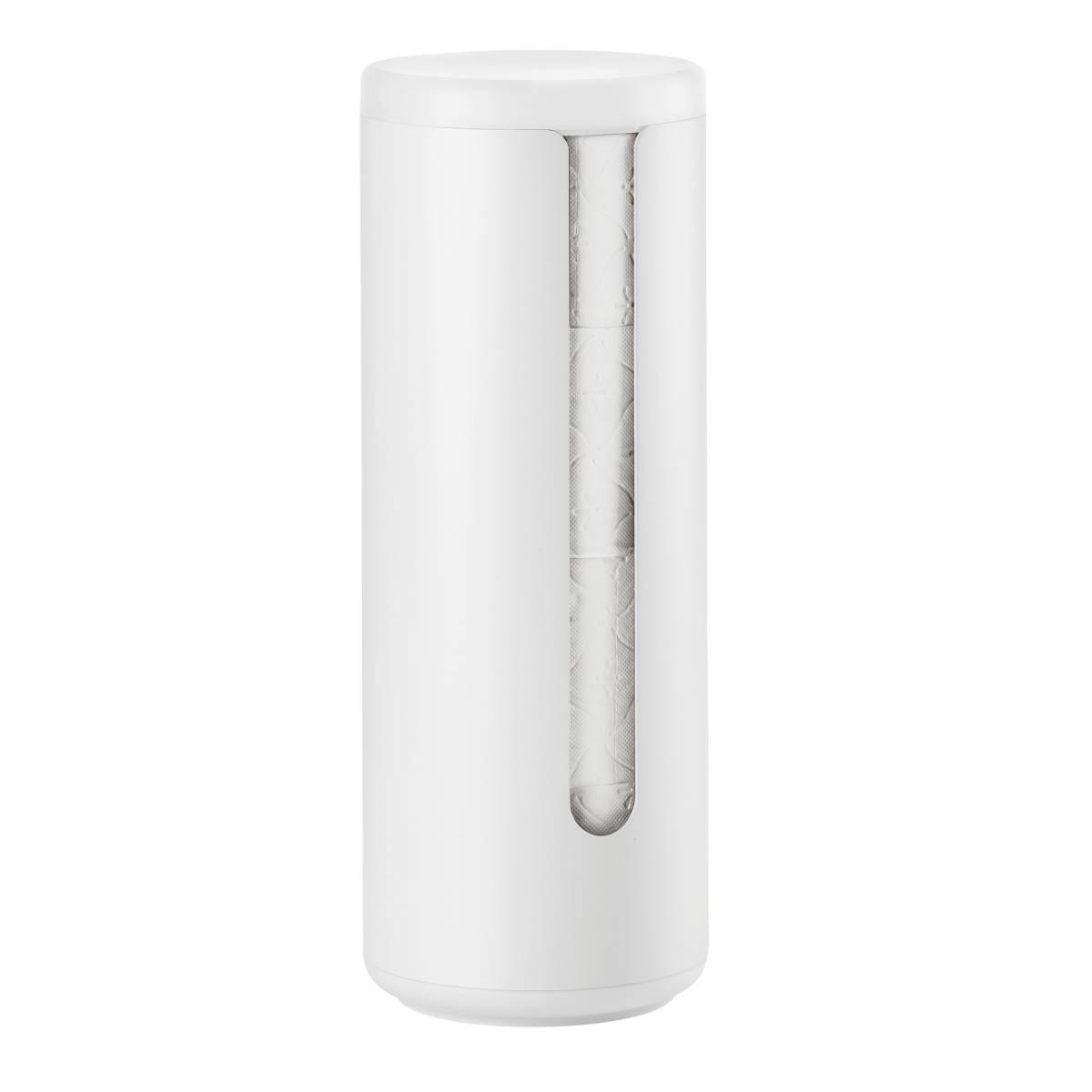 TOILETTENPAPIER-AUFBEWAHRUNG Ume weiß - Weiß, Metall (15/40/15cm) - Zone Denmark